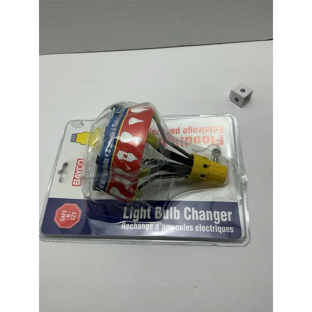 Bayco LBC-200 Safe-N-Ezy Floodlight or Regular‎ Bulb Changer Yellow